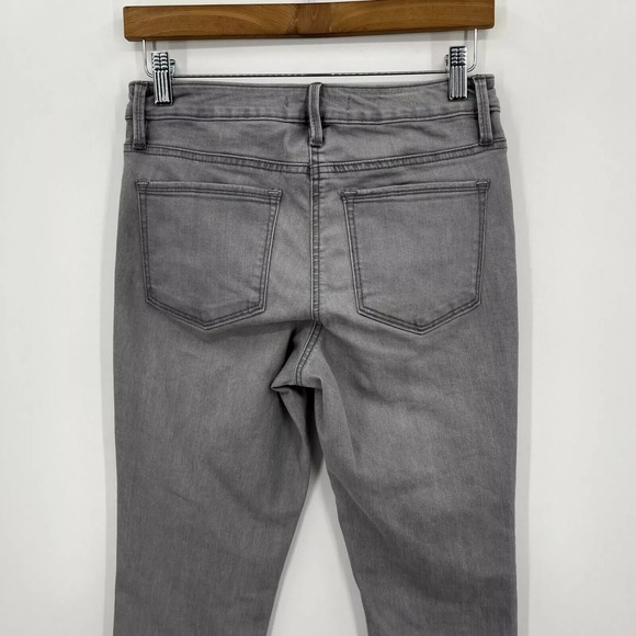 Athleta Jeans Women's Size 4 Gray Cotton‎ Blend Stretch Mid Rise Ankle Zip Fly - Picture 7 of 11